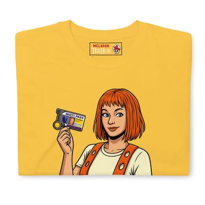Leeloo Dallas Multipass T-Shirt – The Fifth Element Inspired Tee