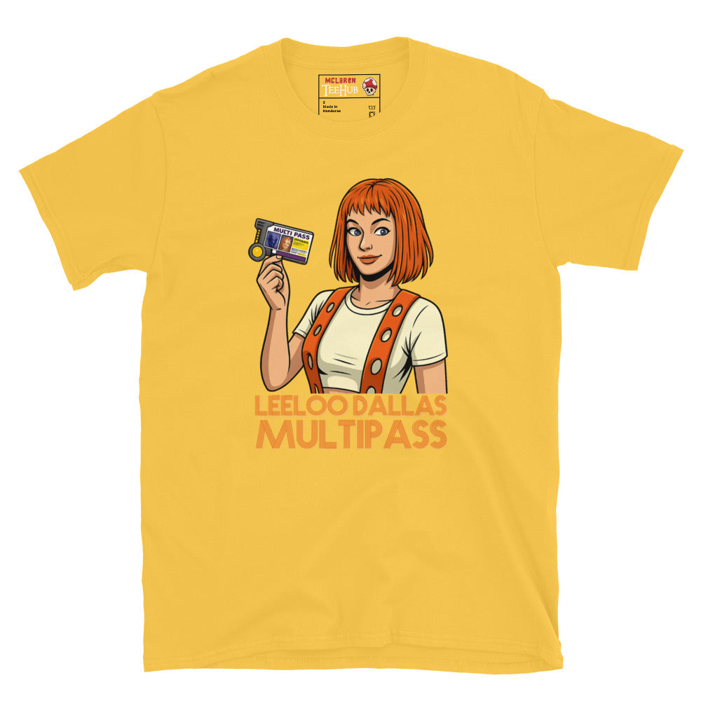 Leeloo Dallas Multipass T-Shirt – The Fifth Element Inspired Tee