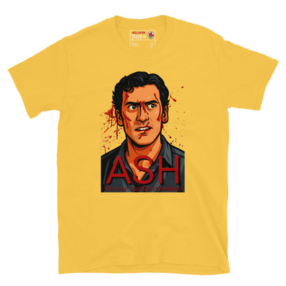 ASH WILLIAMS The Evil Dead Unisex T-Shirt Cult Horror Movie Hero Tee
