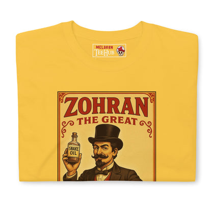 Zohran Snake Oil Salesman T-Shirt
