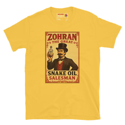 Zohran Snake Oil Salesman T-Shirt