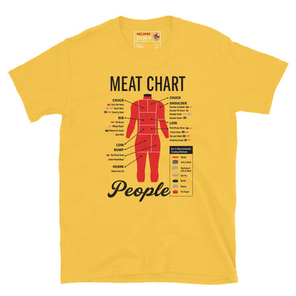 Meat Chart, People T-Shirt