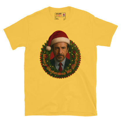 Die Hard Hans Gruber Christmas T-Shirt