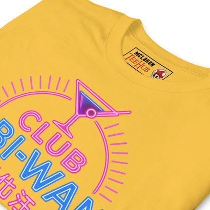 Club Obi-Wan T-Shirt – Retro Indiana Jones Neon Tee – 80s Movie Pop Culture Apparel