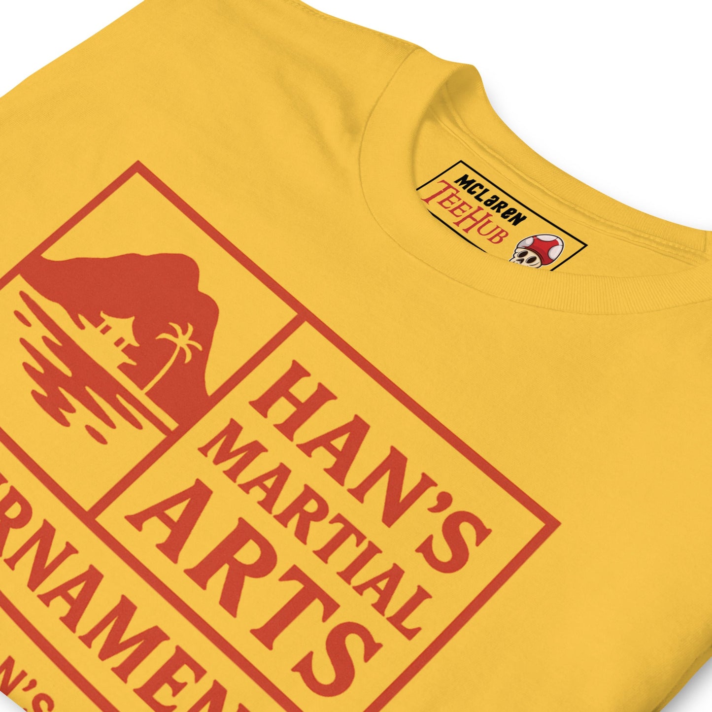 Han’s Martial Arts Tournament T-Shirt – Enter the Dragon 1973 Retro Tee