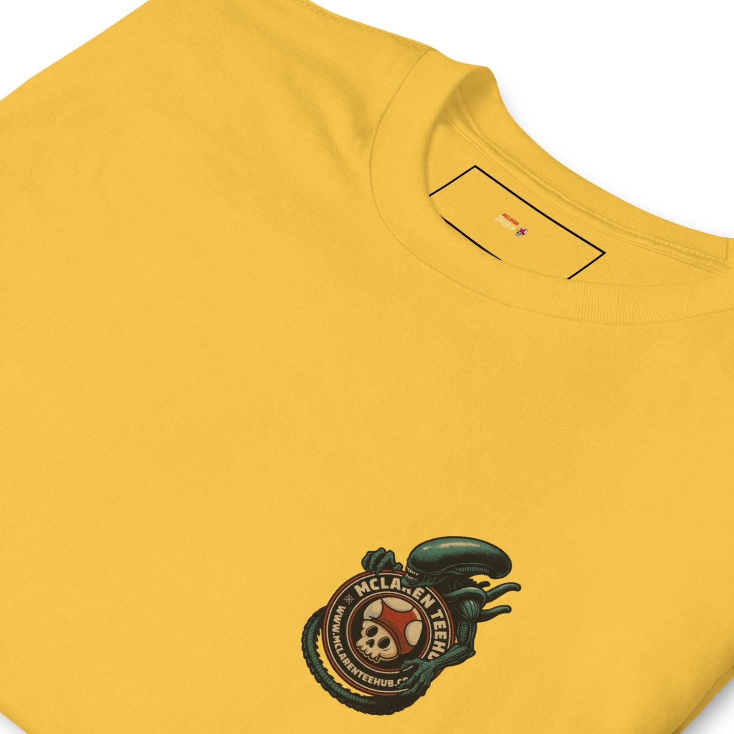 Xenomorph Logo Tee – McLaren Tee Hub Alien-Inspired T-Shirt