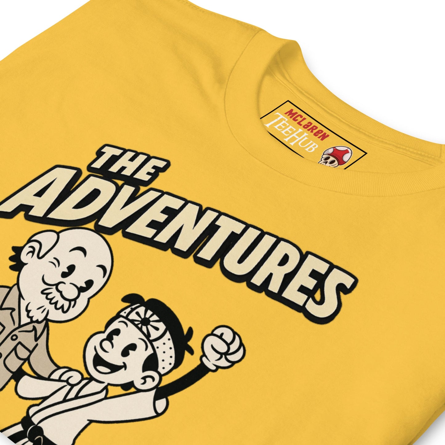 Retro Karate Kid T-Shirt – Mr. Miyagi & Daniel-San Vintage Cartoon Tee