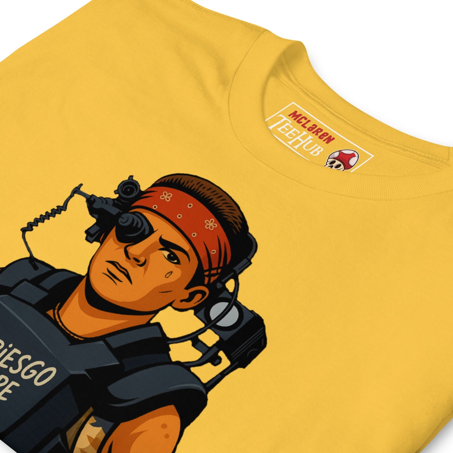 Aliens Colonial Marines Vasquez T-Shirt – El Riesgo Siempre Vive – Sci-Fi Movie Graphic Tee