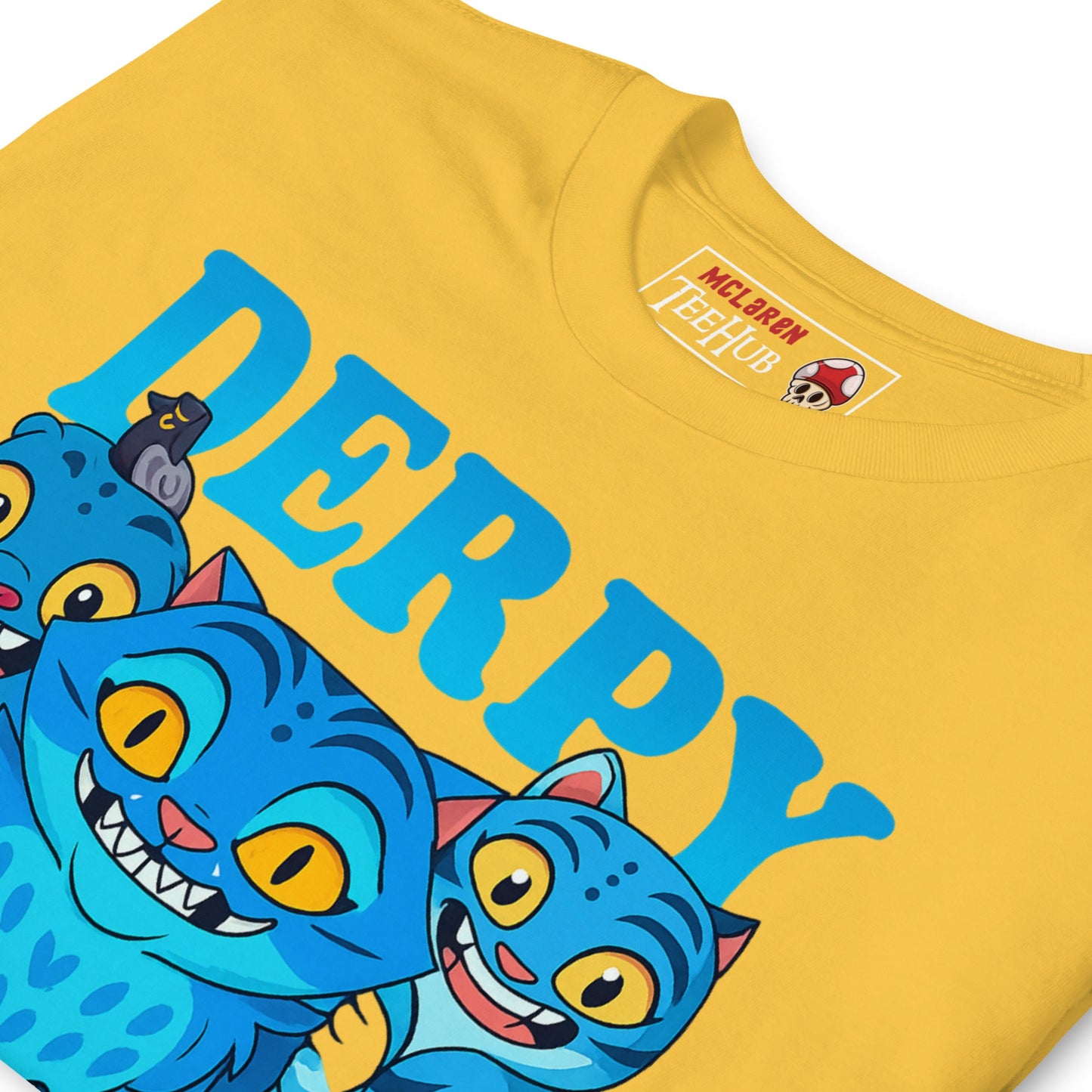 K-Pop Demon Hunters DERPY Blue Demon T-Shirt