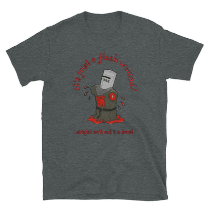 Monty python and the holy grail t-shirt. The Black knight.