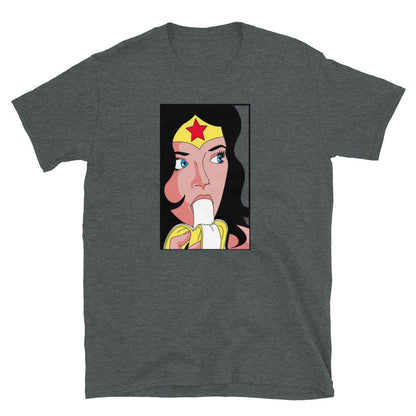 Wonderwoman Short-Sleeve Unisex T-Shirt, t-shirt wonderwoman, superhero t-shirt, t-shirt superhero, DC comics tshirt, DC HEREOS,