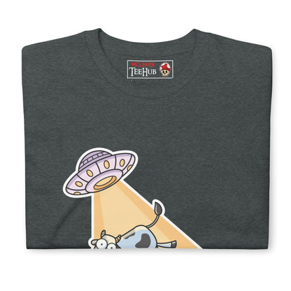 Cow Abduction UFO T-Shirt