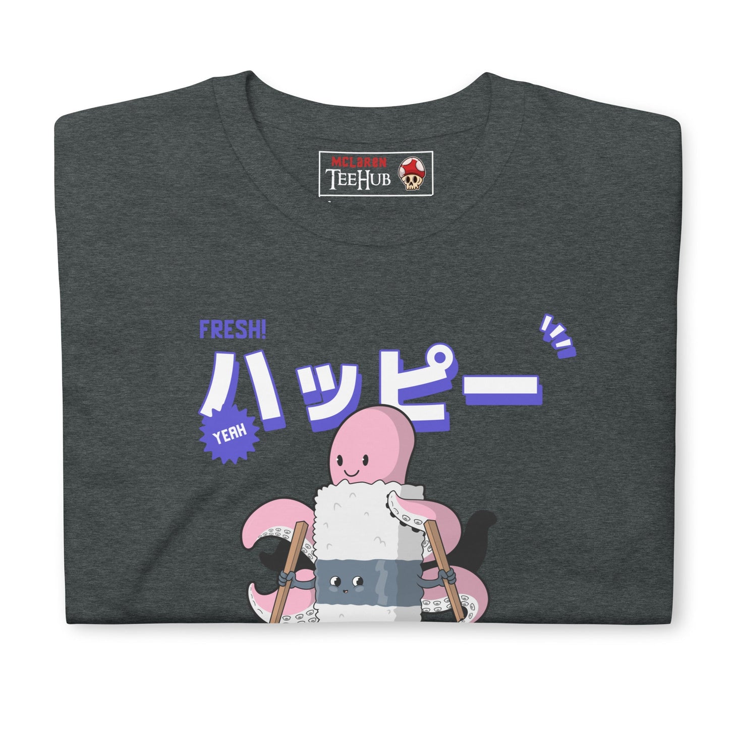 Funny Sushi Roll T-Shirt – I Like the Way You Roll Octopus Tee