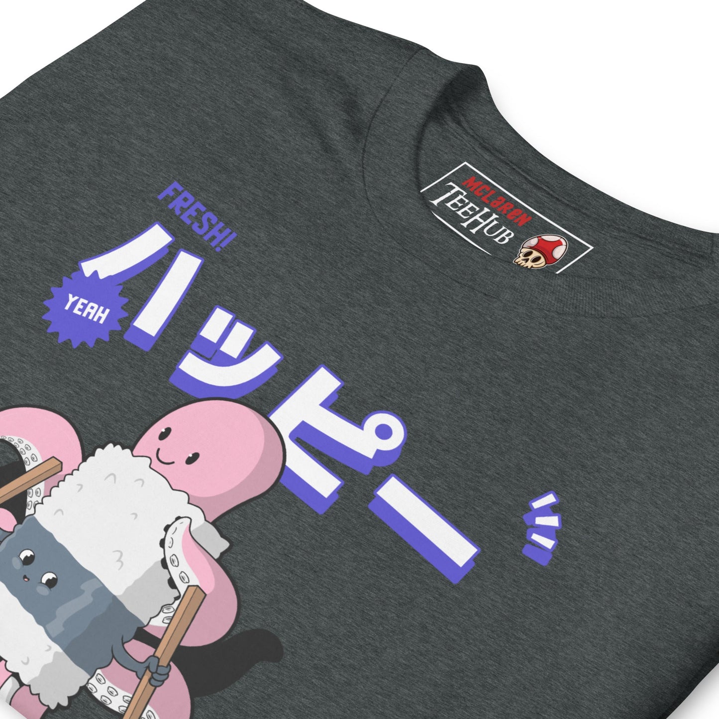 Funny Sushi Roll T-Shirt – I Like the Way You Roll Octopus Tee