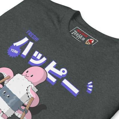 Funny Sushi Roll T-Shirt – I Like the Way You Roll Octopus Tee