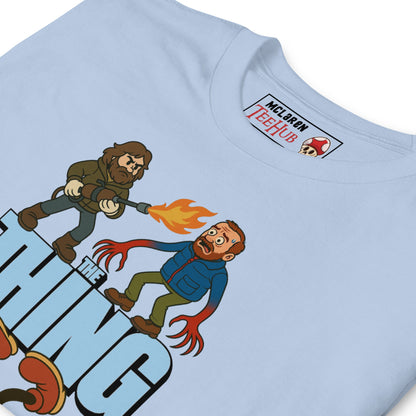 The Thing Cartoon Parody T-Shirt – Funny Retro Horror Design