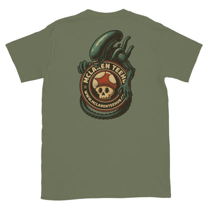 Xenomorph Logo Tee – McLaren Tee Hub Alien-Inspired T-Shirt