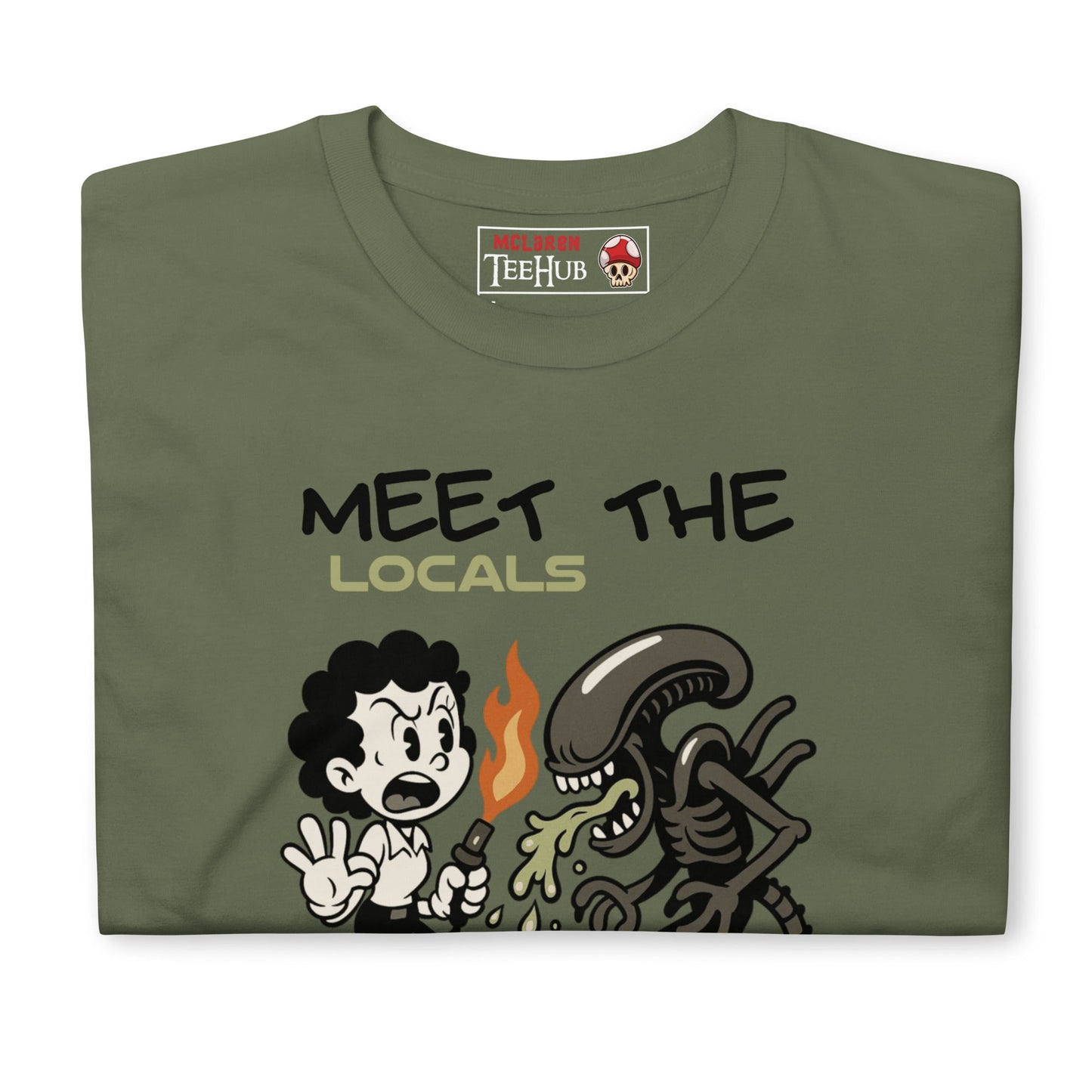 Aliens Movie "Meet the Locals" T-Shirt