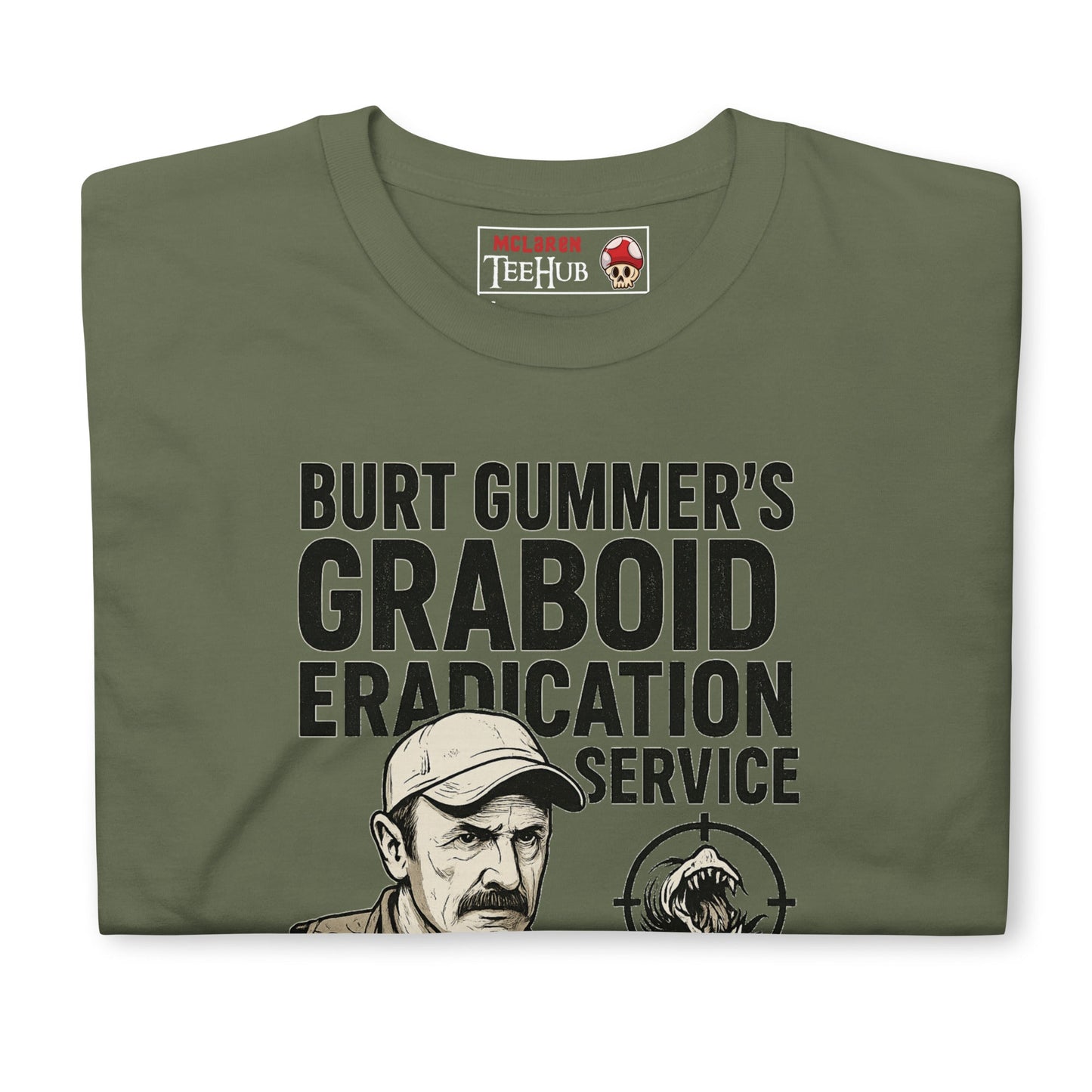 Tremors "Burt Gummer Graboid Eradication" T-Shirt