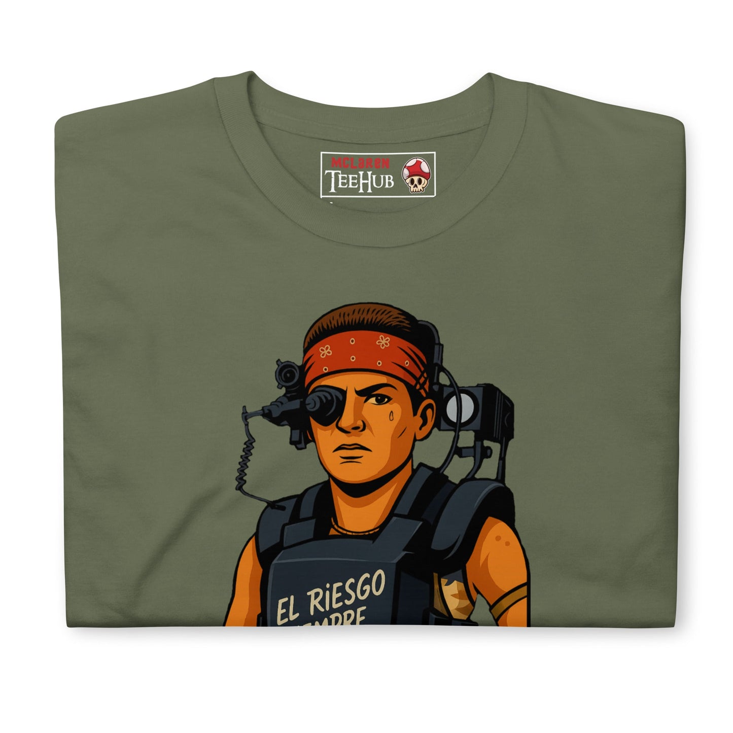 Aliens Colonial Marines Vasquez T-Shirt – El Riesgo Siempre Vive – Sci-Fi Movie Graphic Tee