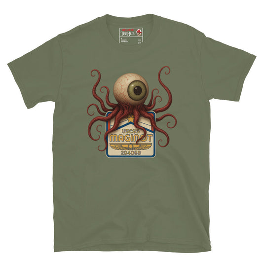 USCSS Maginot T-Ocellus Crew Badge T-Shirt – Alien Earth Retro Sci-Fi Horror Tee