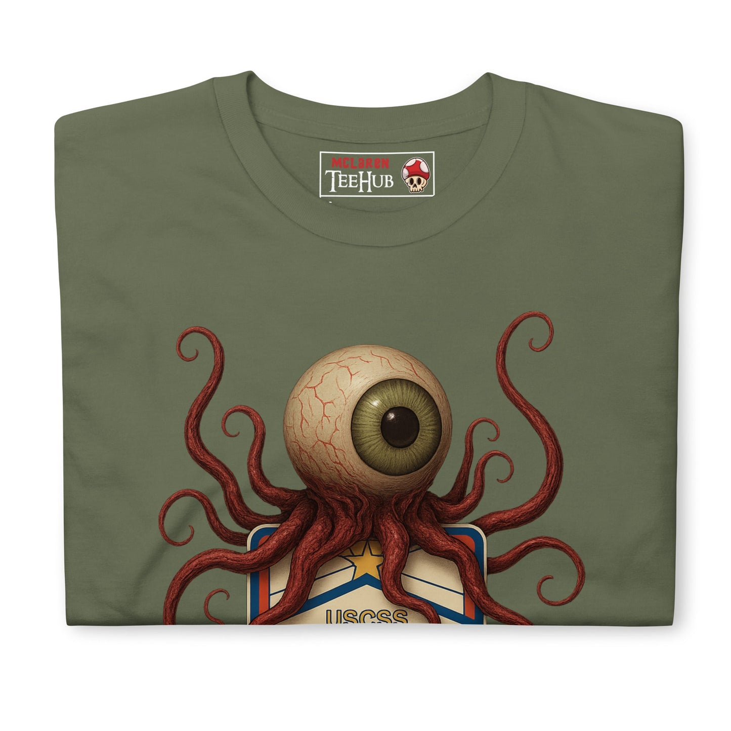 USCSS Maginot T-Ocellus Crew Badge T-Shirt – Alien Earth Retro Sci-Fi Horror Tee