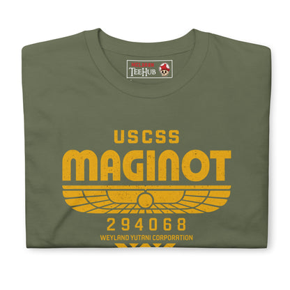 USCSS Maginot Weyland-Yutani T-Shirt – Alien Earth Retro Sci-Fi Tee