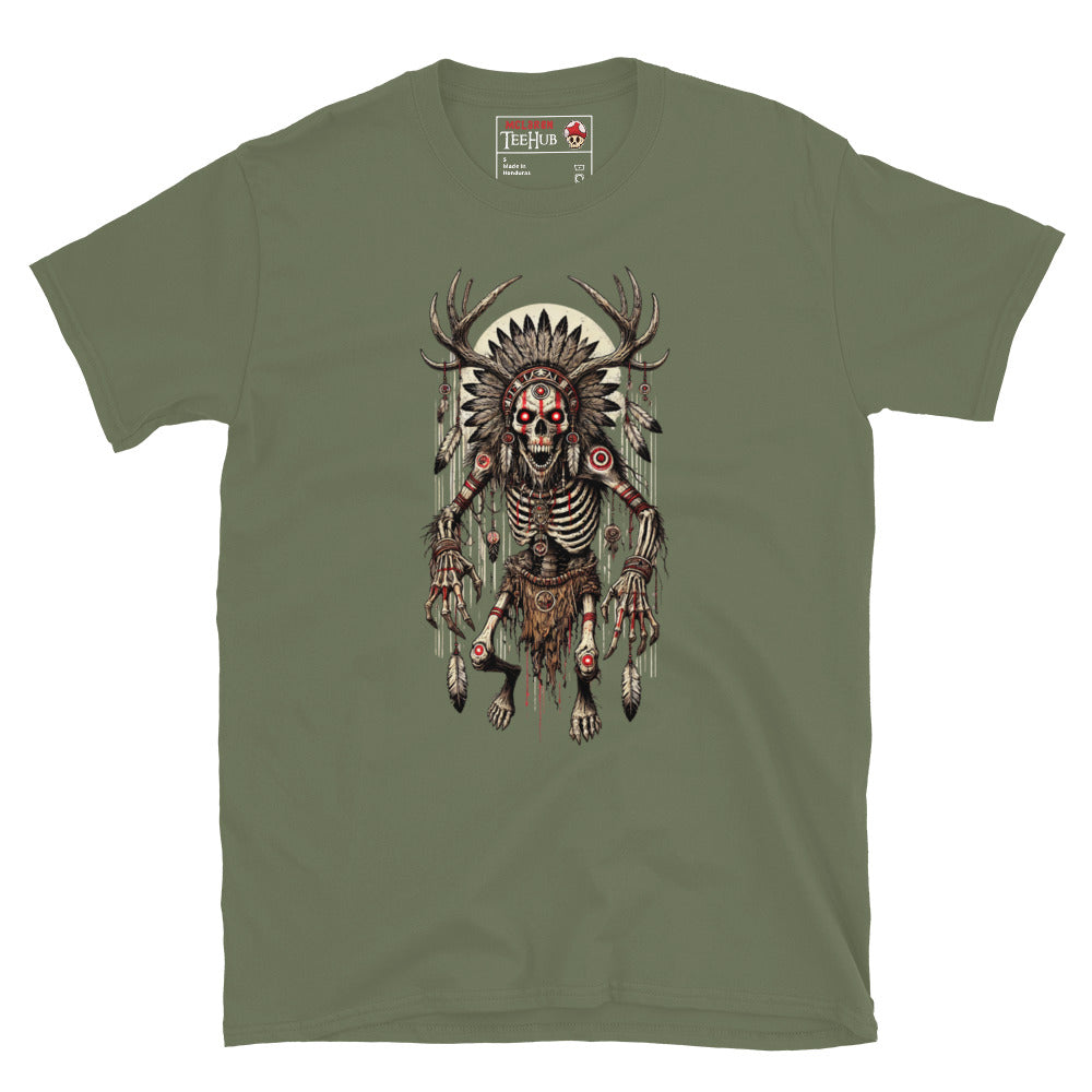 Wendigo Horror Legend T-Shirt, Dark Folklore Cryptid