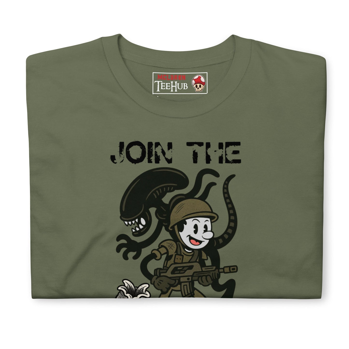 Aliens Join the Colonial Marines Retro T-Shirt