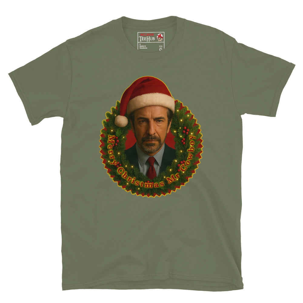 Die Hard Hans Gruber Christmas T-Shirt