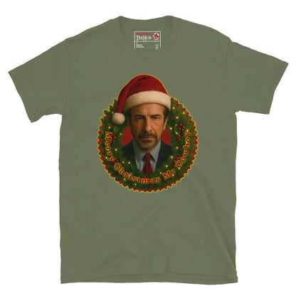 Die Hard Hans Gruber Christmas T-Shirt