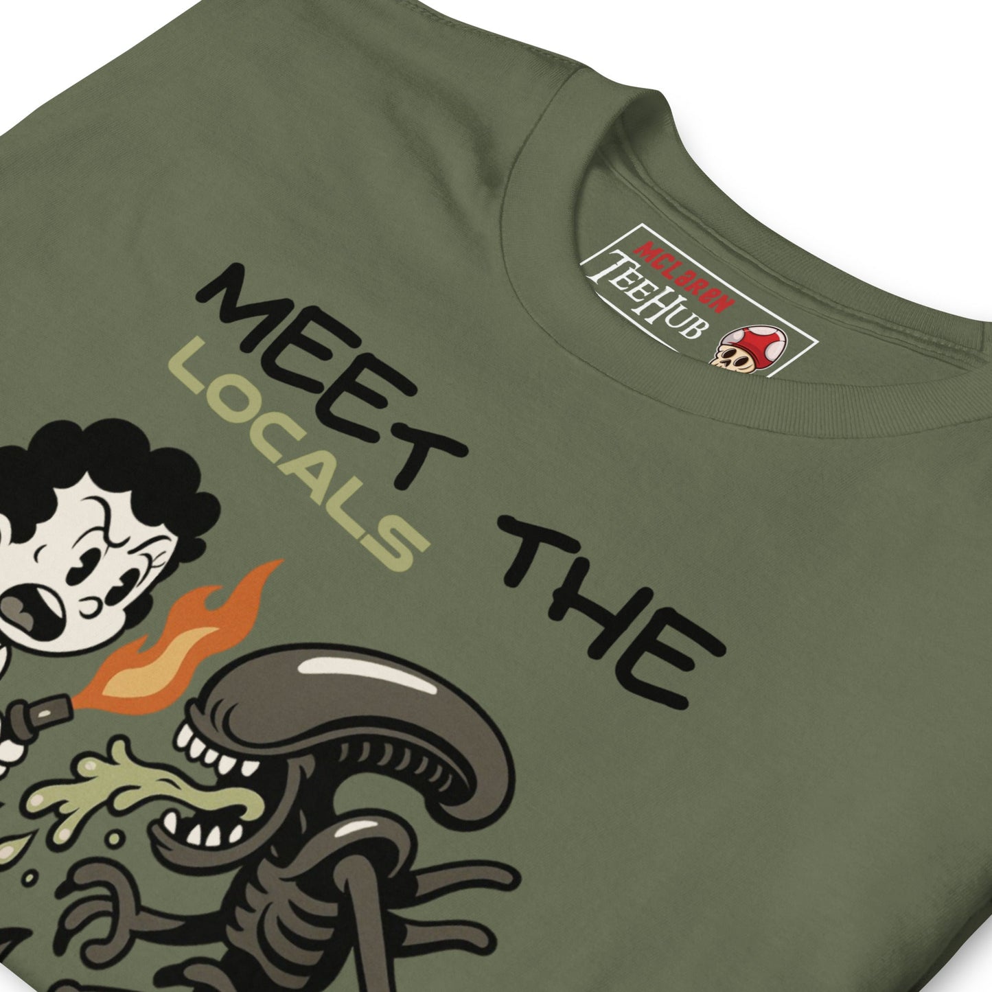 Aliens Movie "Meet the Locals" T-Shirt