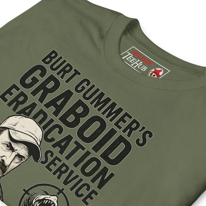 Tremors "Burt Gummer Graboid Eradication" T-Shirt