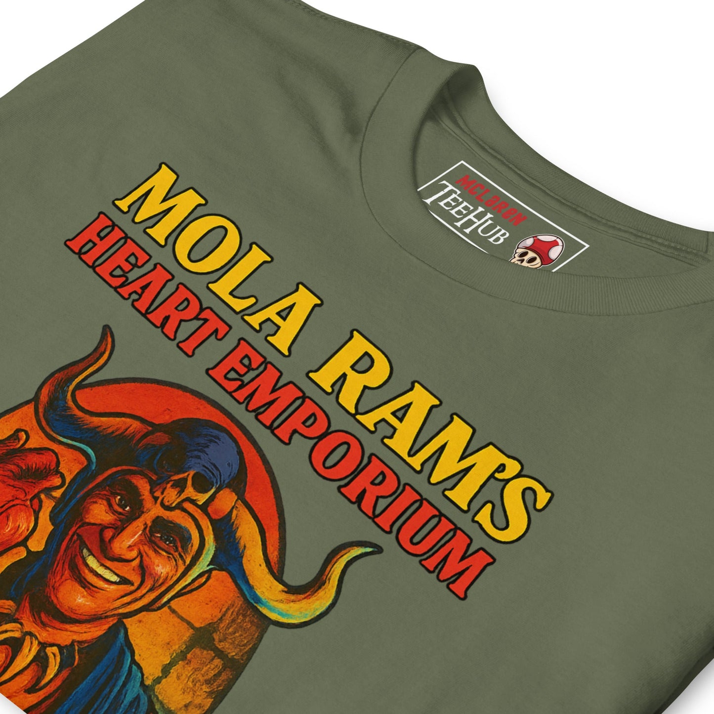 Mola Ram's Heart Emporium T-Shirt – Funny Indiana Jones Temple of Doom Parody Tee