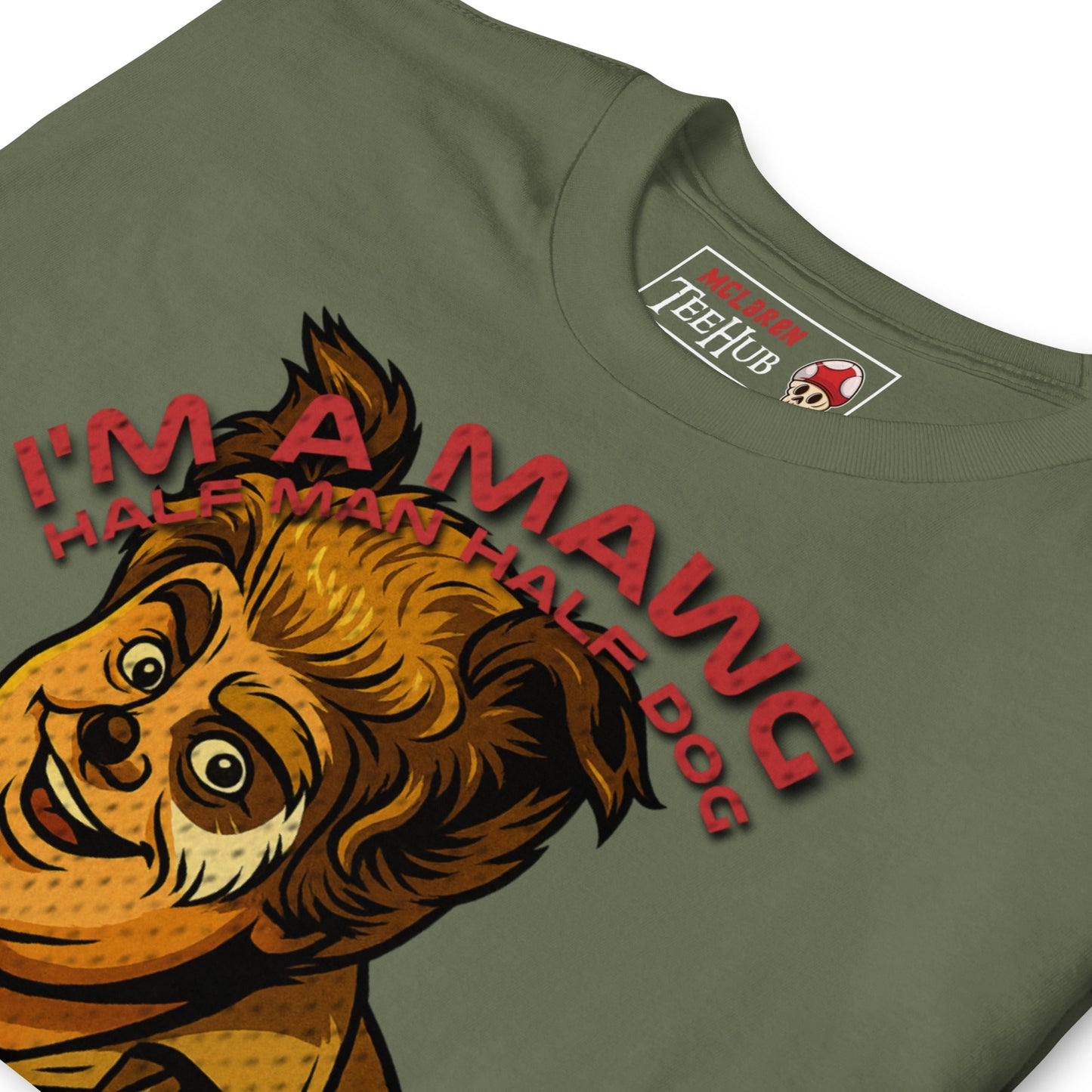 I'm a Mawg – Spaceballs Parody T-Shirt | Half-Man, Half-Dog, 100% Best Friend