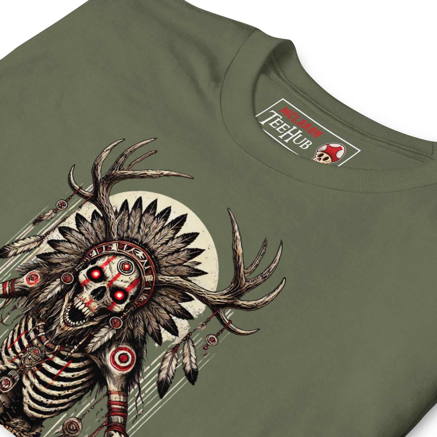 Wendigo Horror Legend T-Shirt, Dark Folklore Cryptid