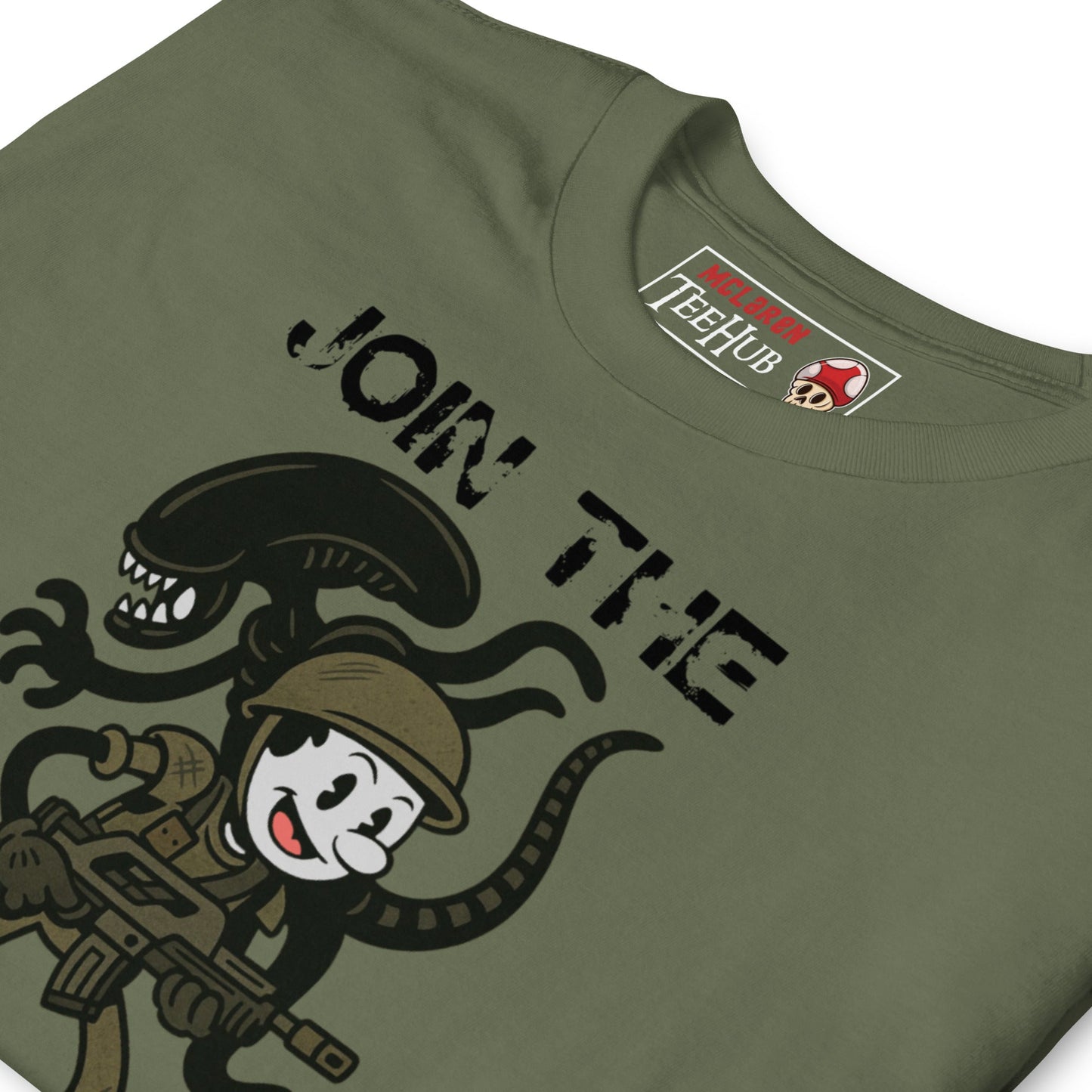 Aliens Join the Colonial Marines Retro T-Shirt