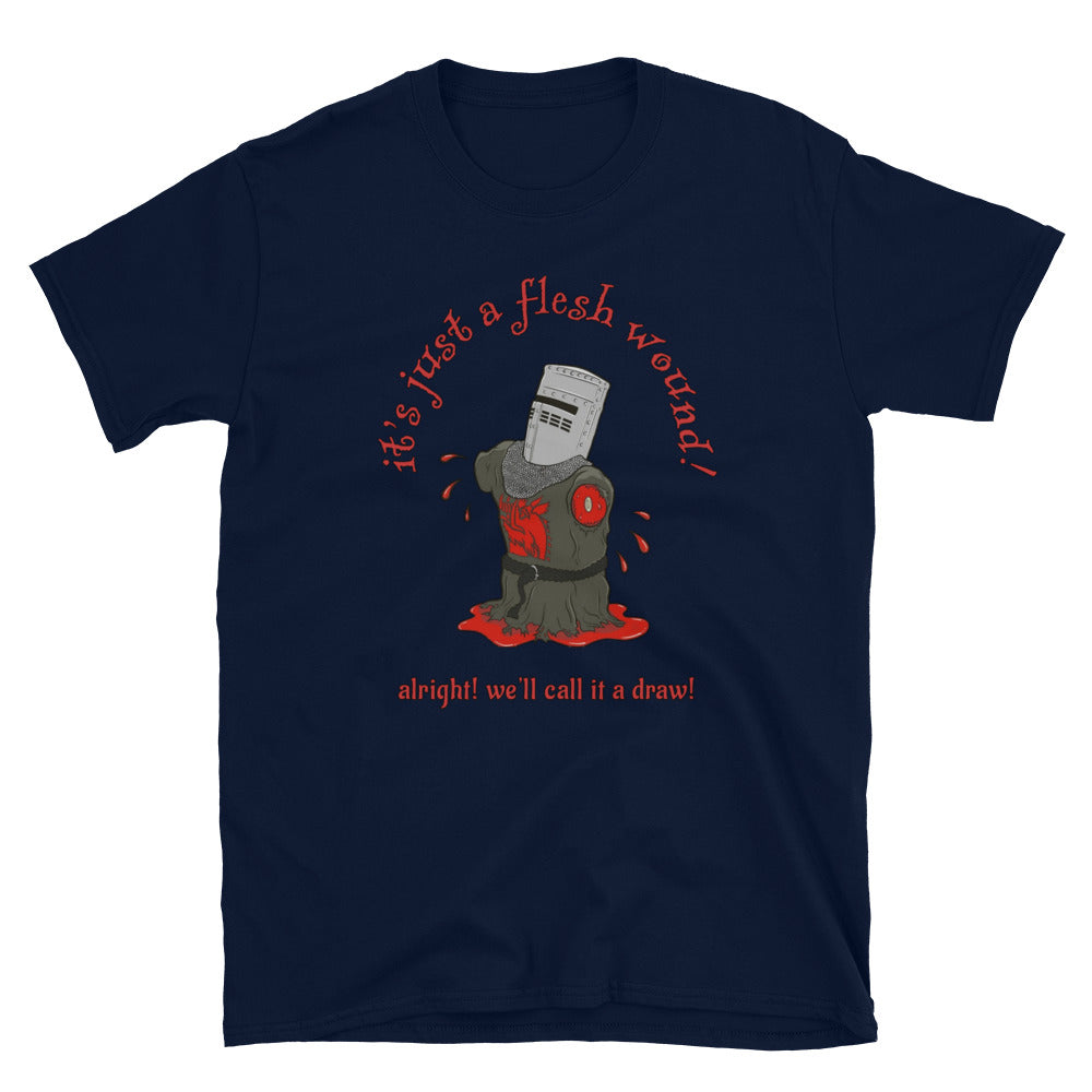 Monty python and the holy grail t-shirt. The Black knight.