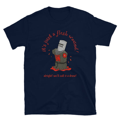 Monty python and the holy grail t-shirt. The Black knight.