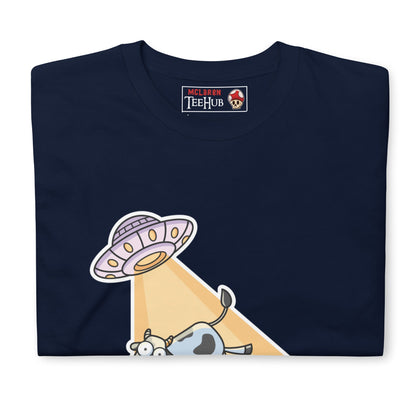 Cow Abduction UFO T-Shirt
