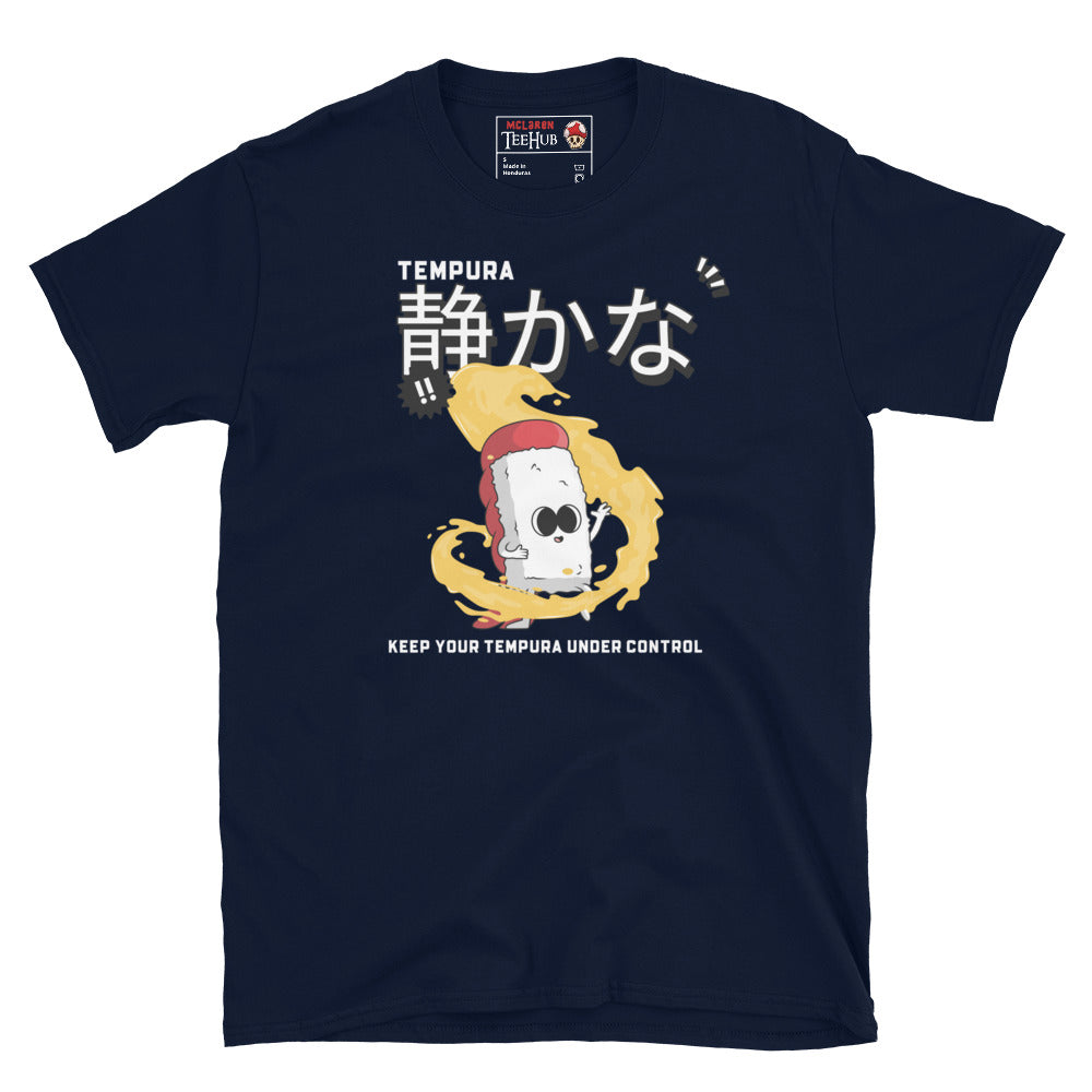 Funny Tempura T-Shirt – Keep Your Tempura Under Control Sushi Tee