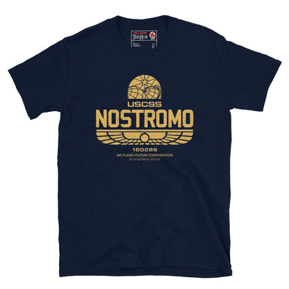 USCSS Nostromo T-Shirt – Alien Movie Weyland-Yutani Corporation Tee