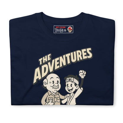 Retro Karate Kid T-Shirt – Mr. Miyagi & Daniel-San Vintage Cartoon Tee