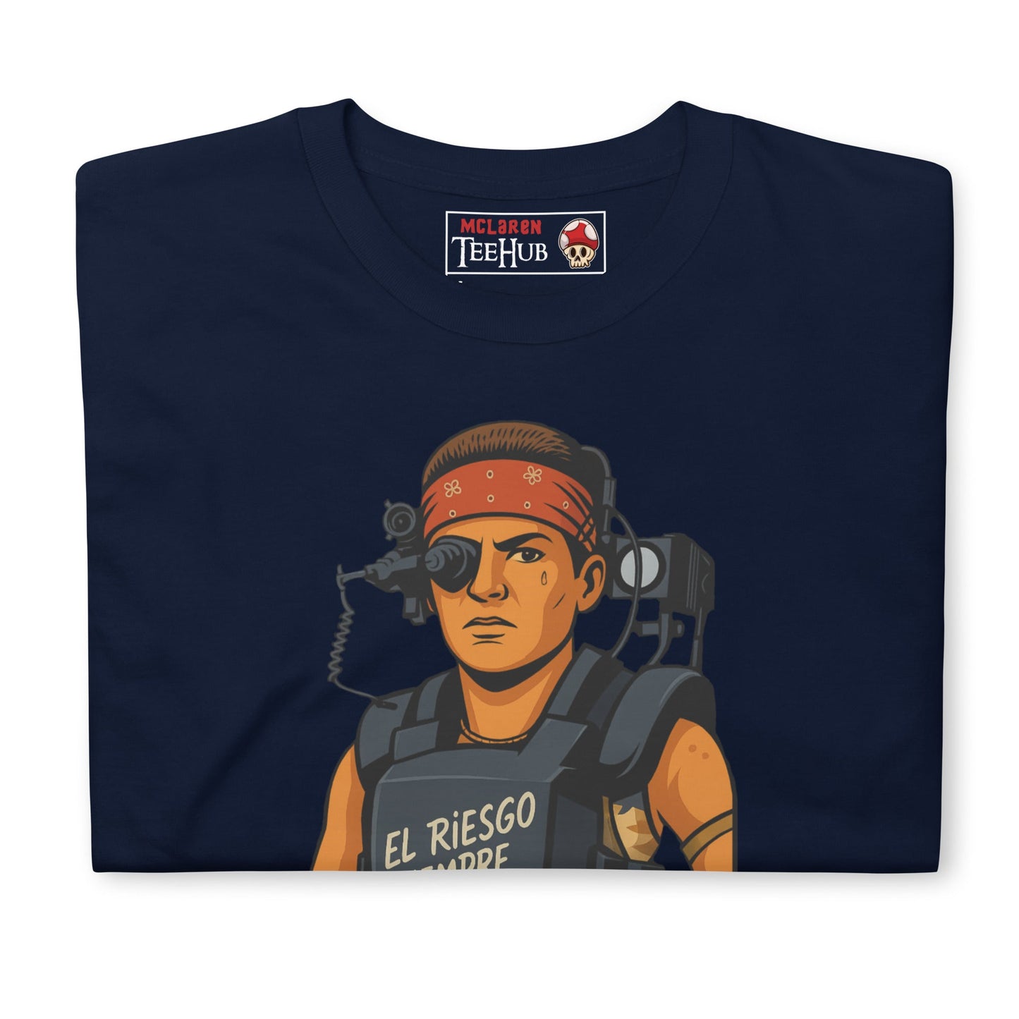 Aliens Colonial Marines Vasquez T-Shirt – El Riesgo Siempre Vive – Sci-Fi Movie Graphic Tee