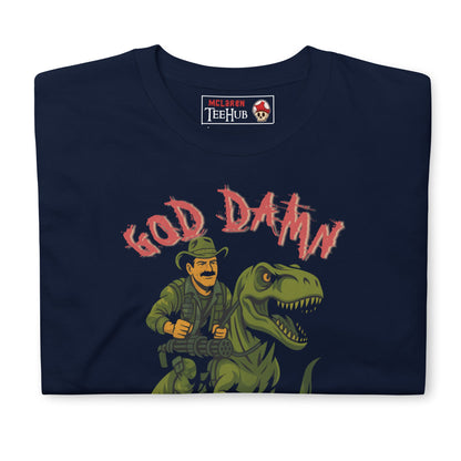 Blain “Sexual Tyrannosaurus” T-Shirt – Predator Movie Tribute Tee