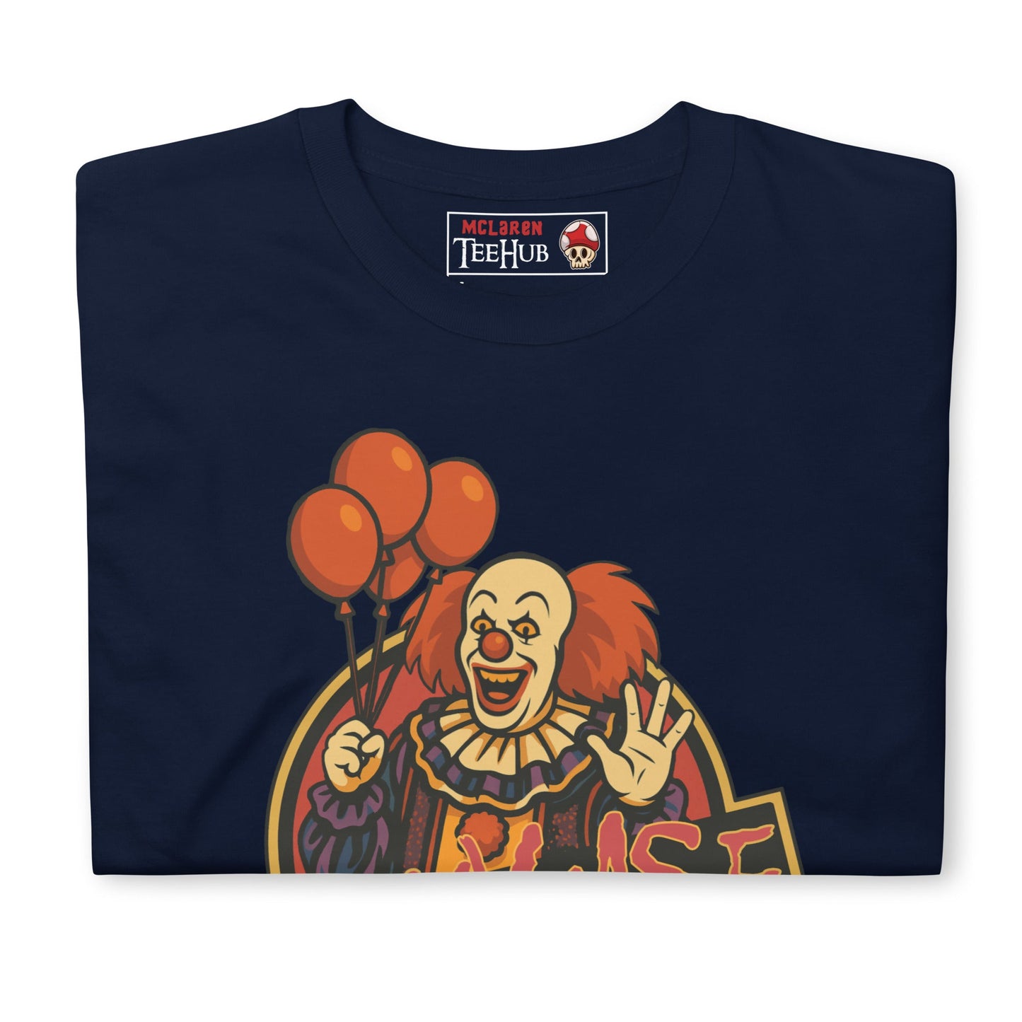 “Pennywise” Horror Clown T-Shirt – Creepy Killer Clown Graphic Tee