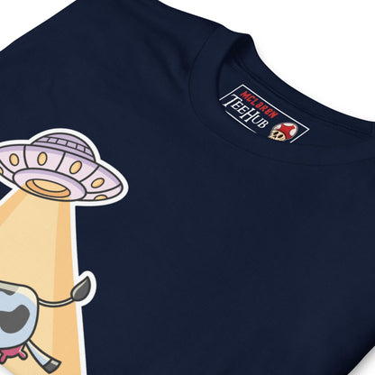 Cow Abduction UFO T-Shirt