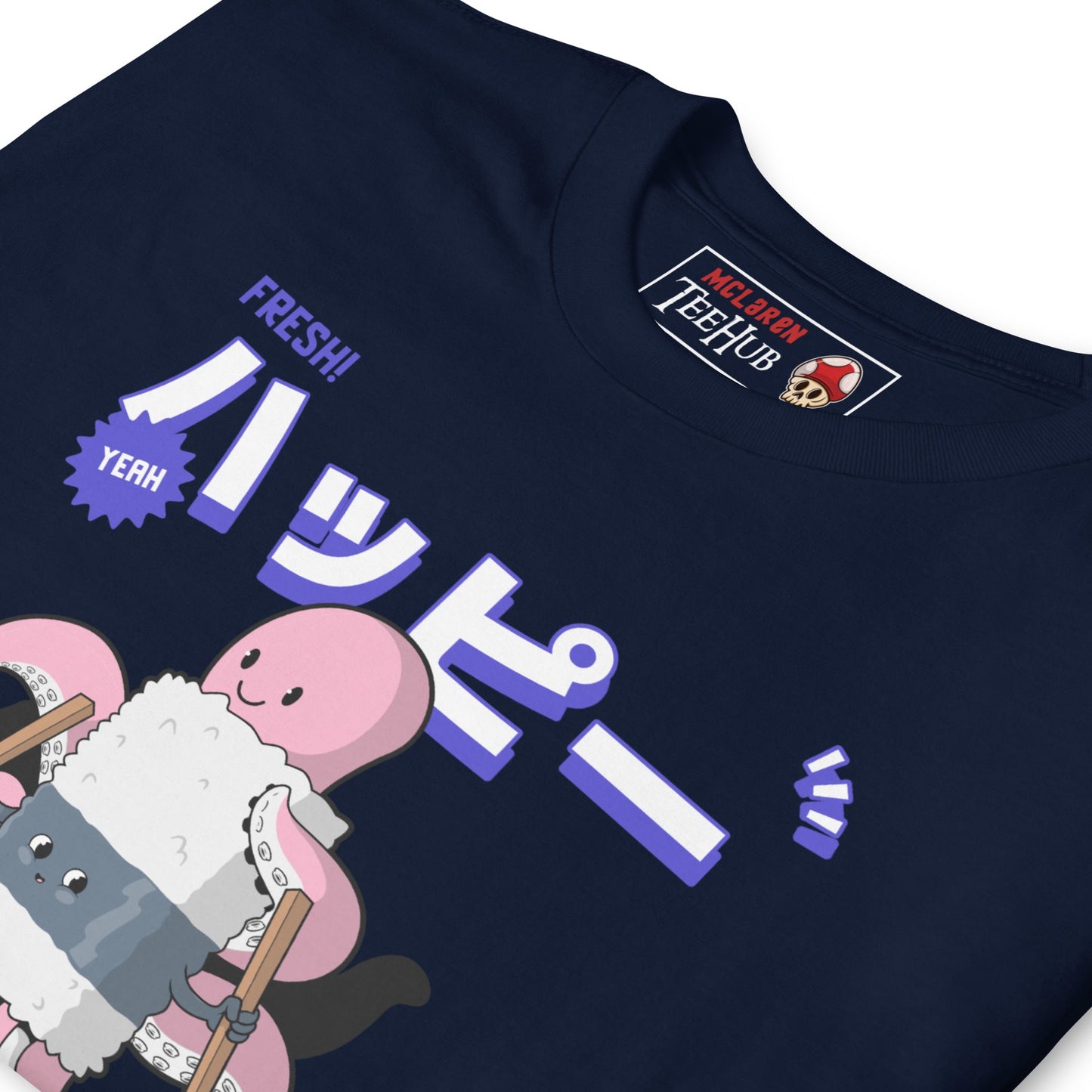 Funny Sushi Roll T-Shirt – I Like the Way You Roll Octopus Tee