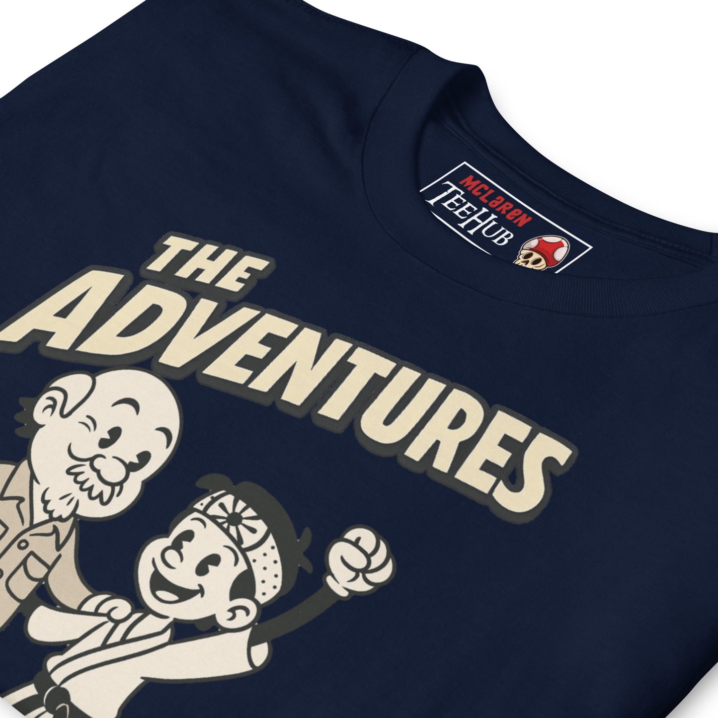 Retro Karate Kid T-Shirt – Mr. Miyagi & Daniel-San Vintage Cartoon Tee