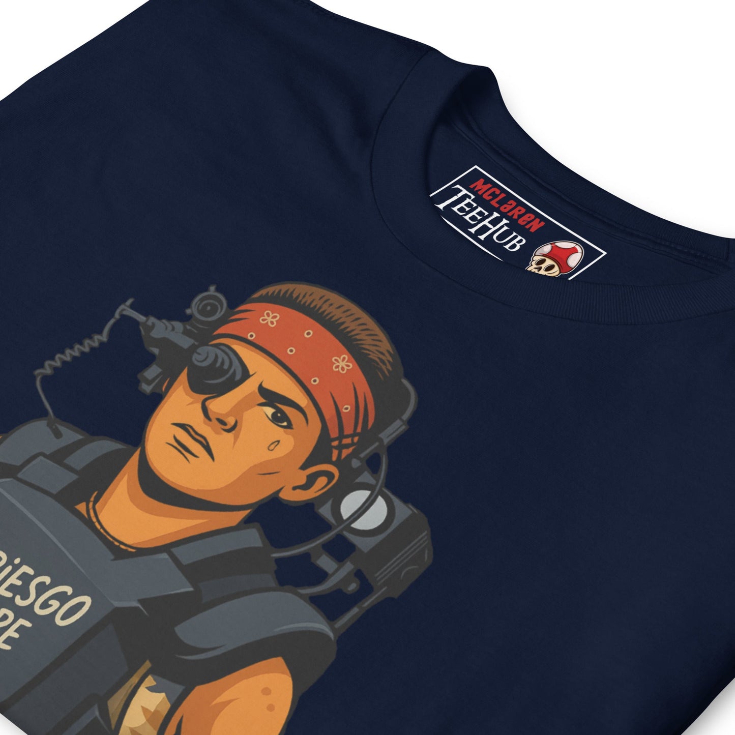 Aliens Colonial Marines Vasquez T-Shirt – El Riesgo Siempre Vive – Sci-Fi Movie Graphic Tee